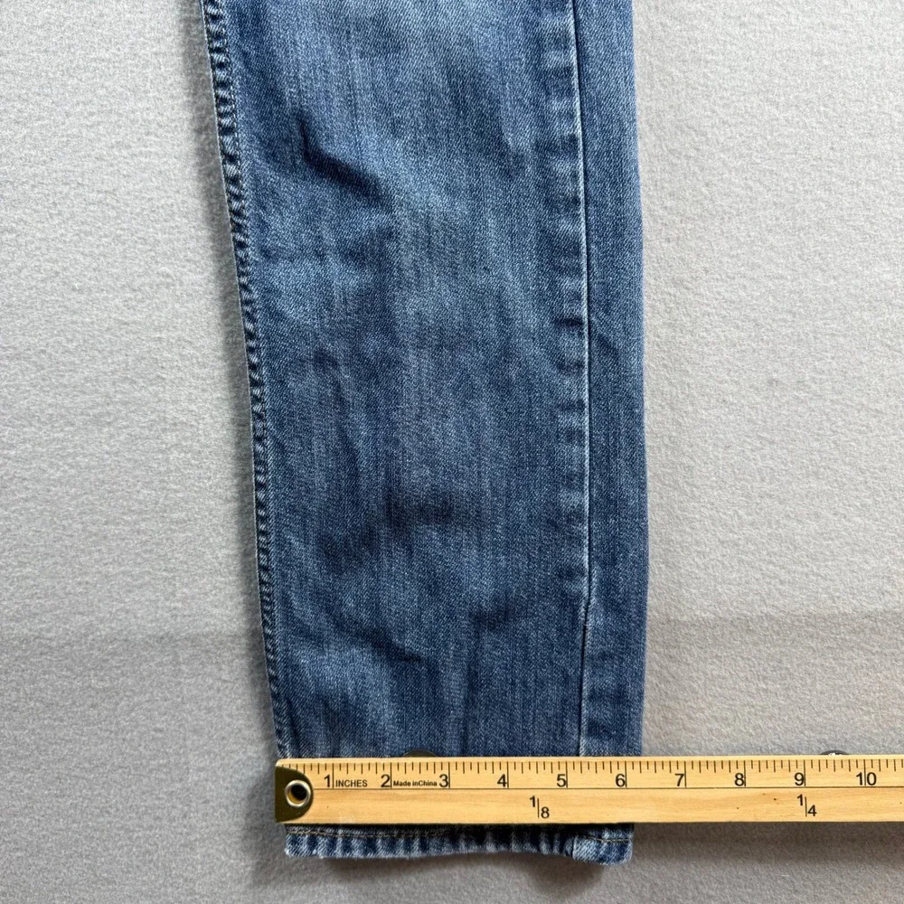 Bullhead Skinny Jeans Mens 30x30 (Fit 30x28) Blue Denim Distressed Faded Cotton